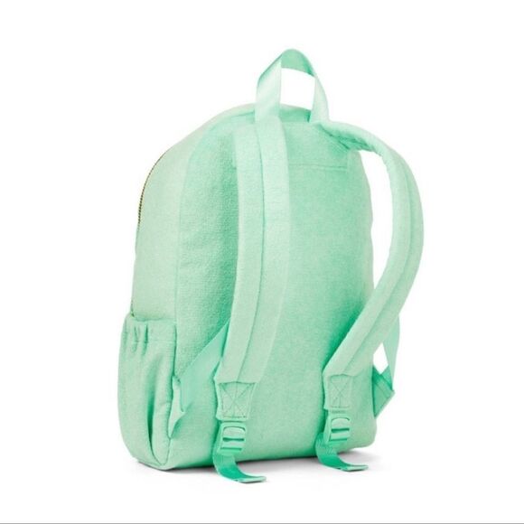 Stoney Clover Lane x Target Terry Cloth Embossed Backpack Light Green - Picture 4 of 7